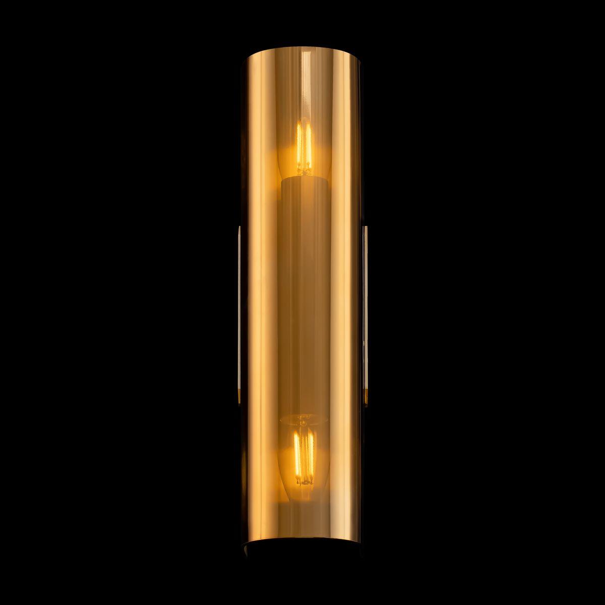 настенный светильник maytoni gioia p011wl-02g