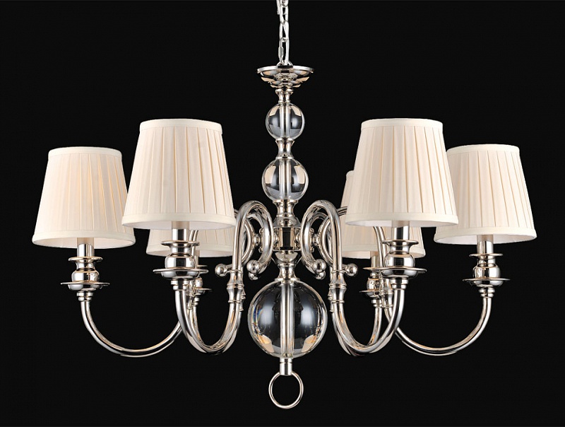 подвесная люстра delight collection km0837p-6 chrome
