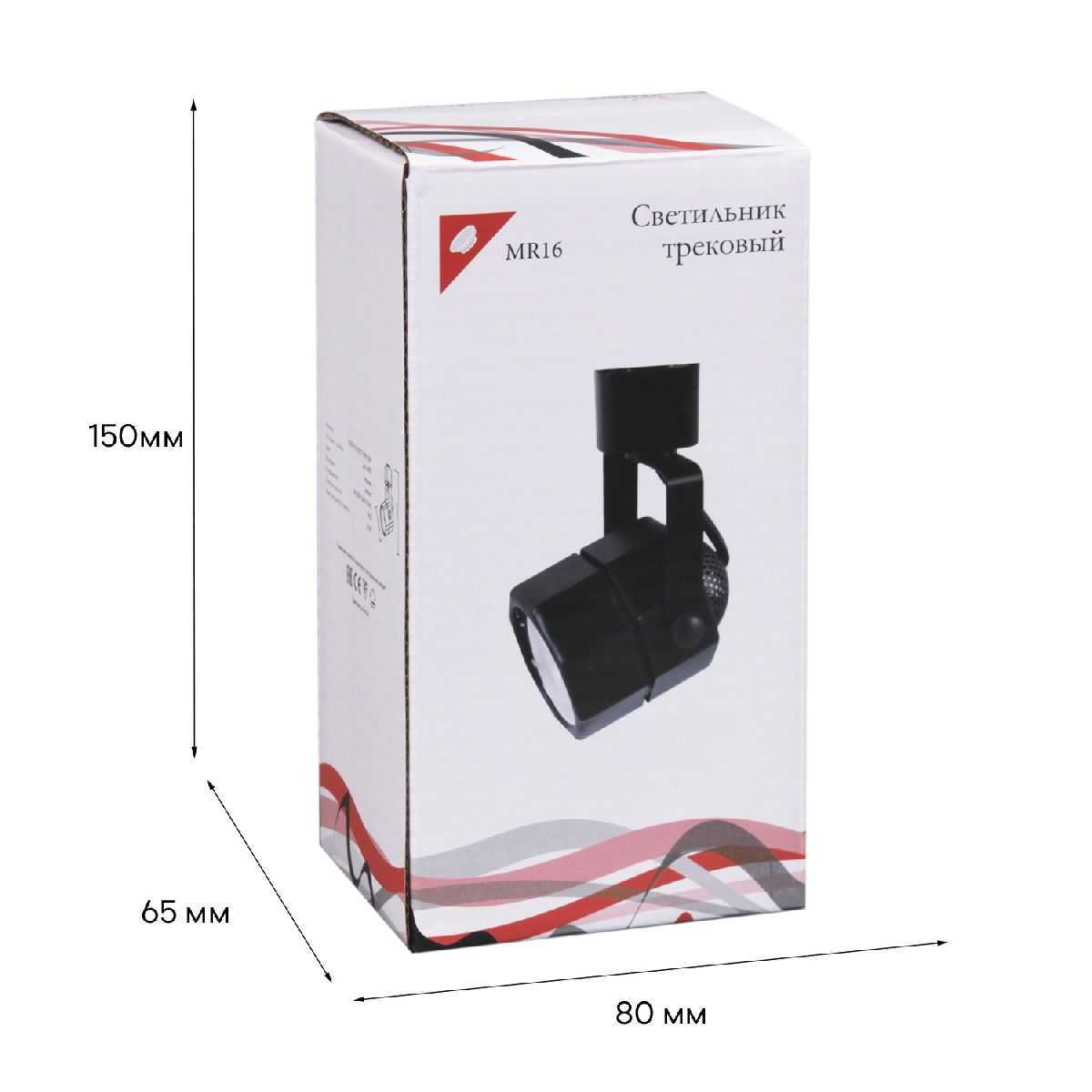трековый однофазный светильник reluce 16021-9.3-001ct mr16 bk