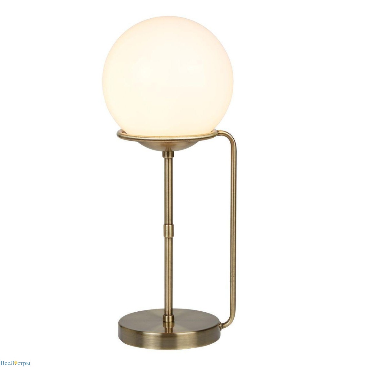 настольная лампа arte lamp bergamo a2990lt-1ab