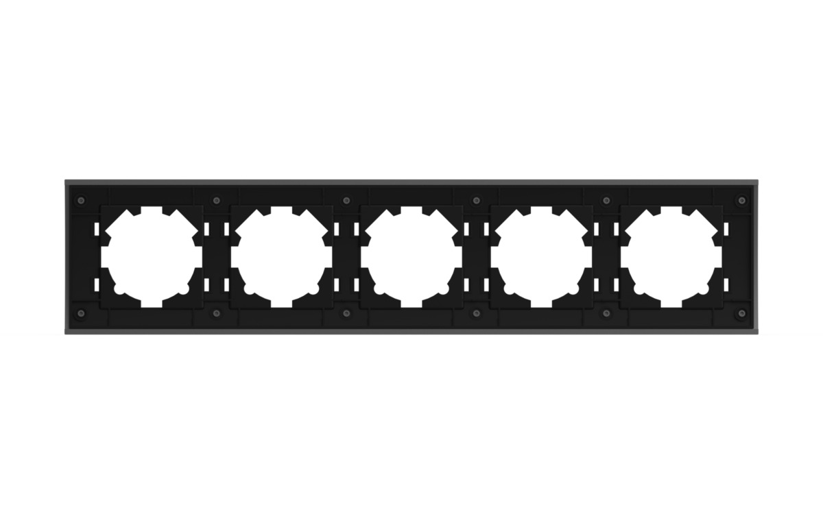 рамка пятиместная elbi zena platin 500-073600-250