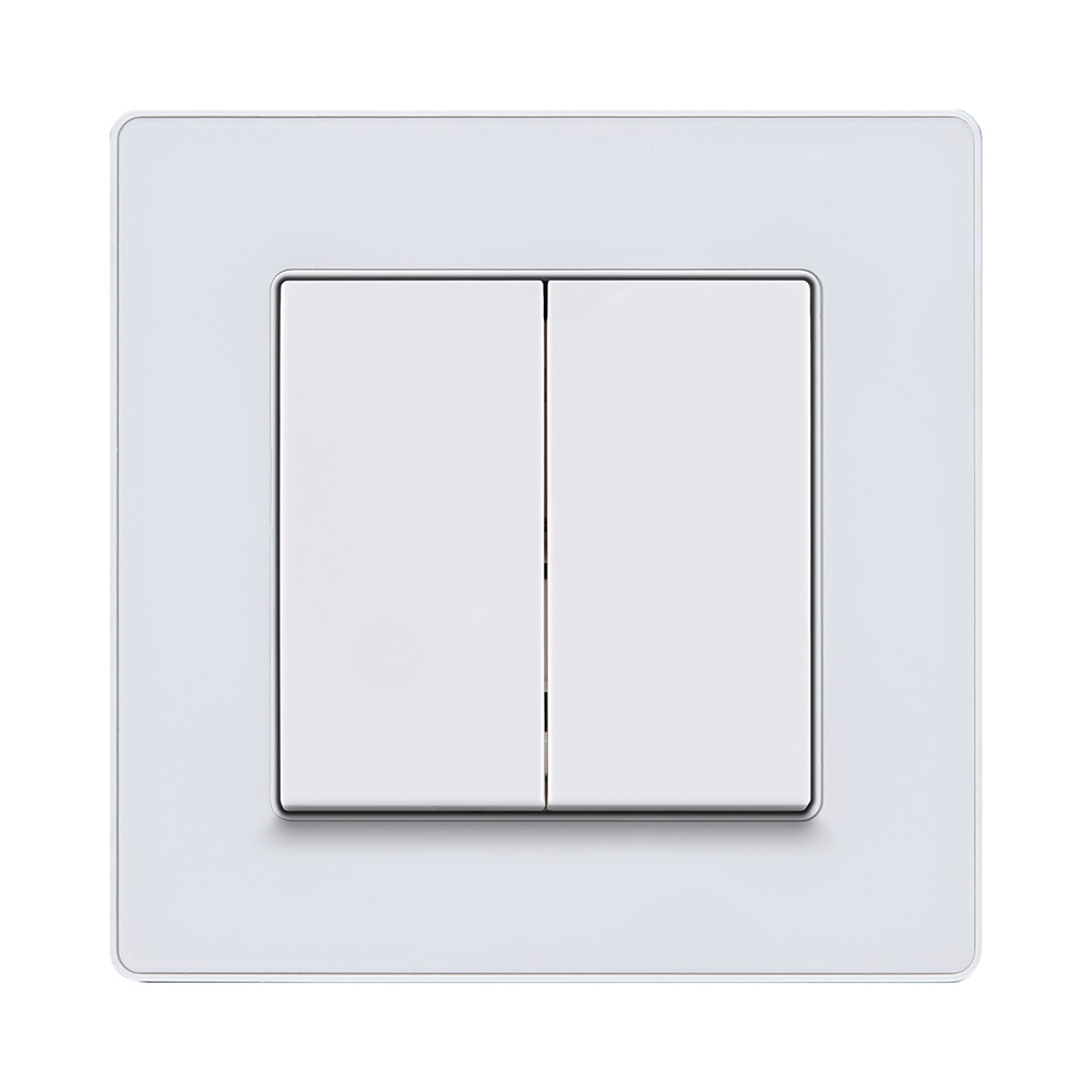 рамка 1-постовая, белый kollinger eleganz acryl ea1wh