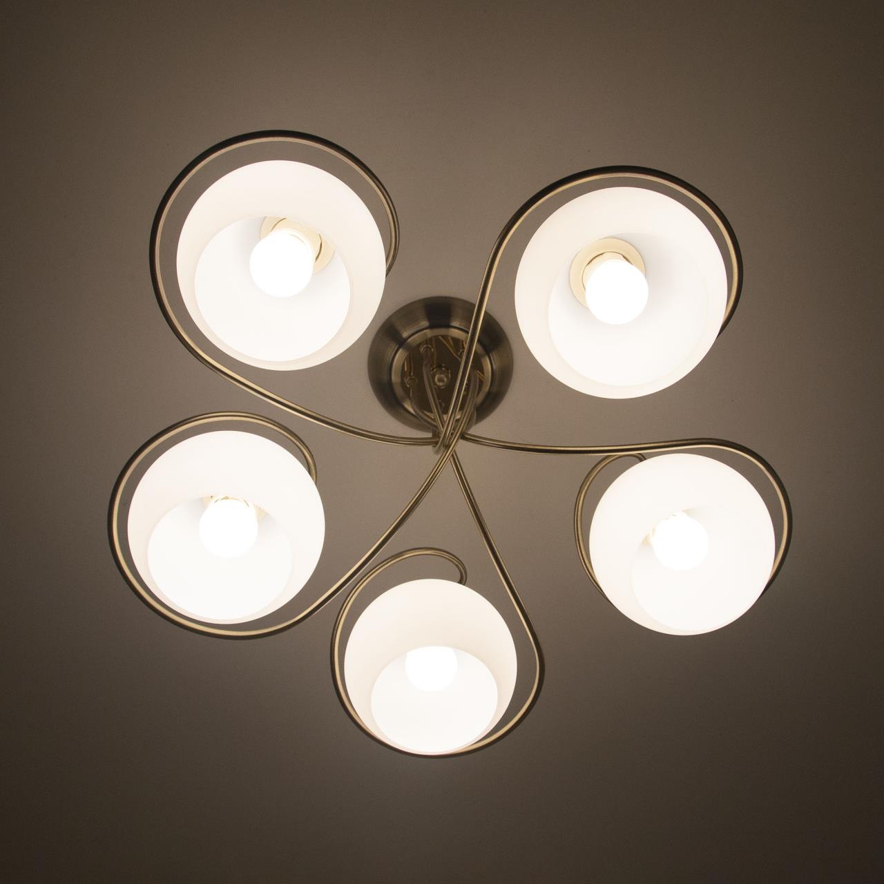 потолочная люстра citilux лайма cl155153