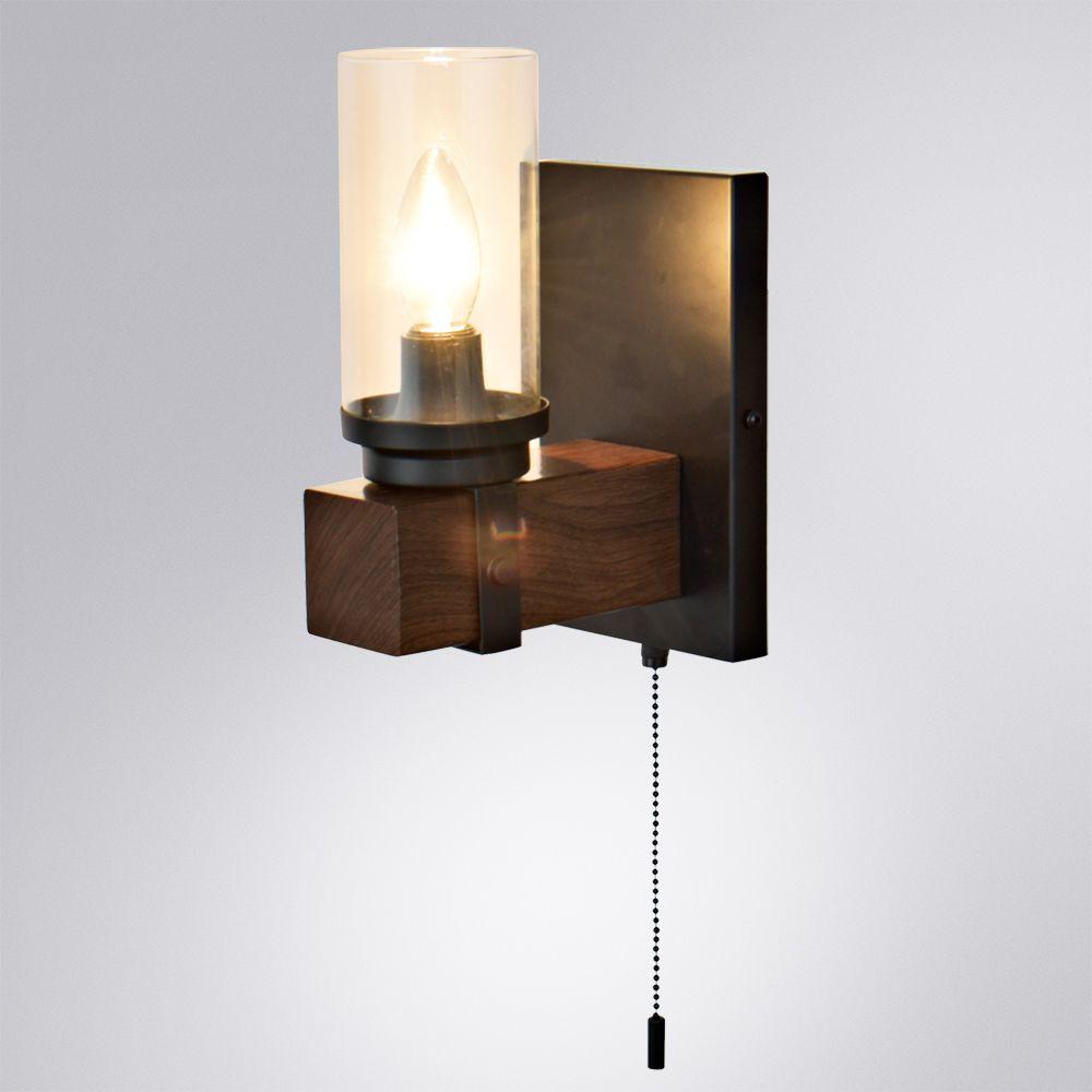 бра arte lamp dalim a7014ap-1bk