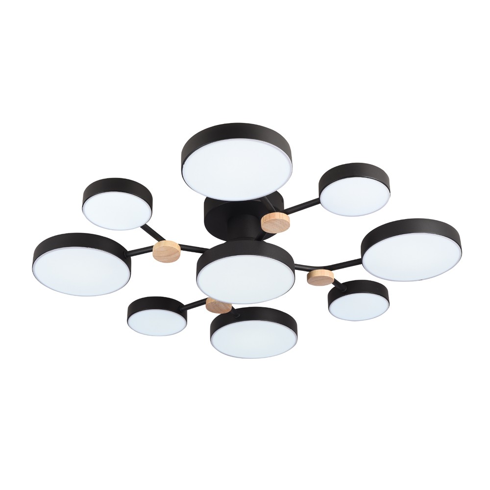потолочная люстра led4u l3201-780 bk