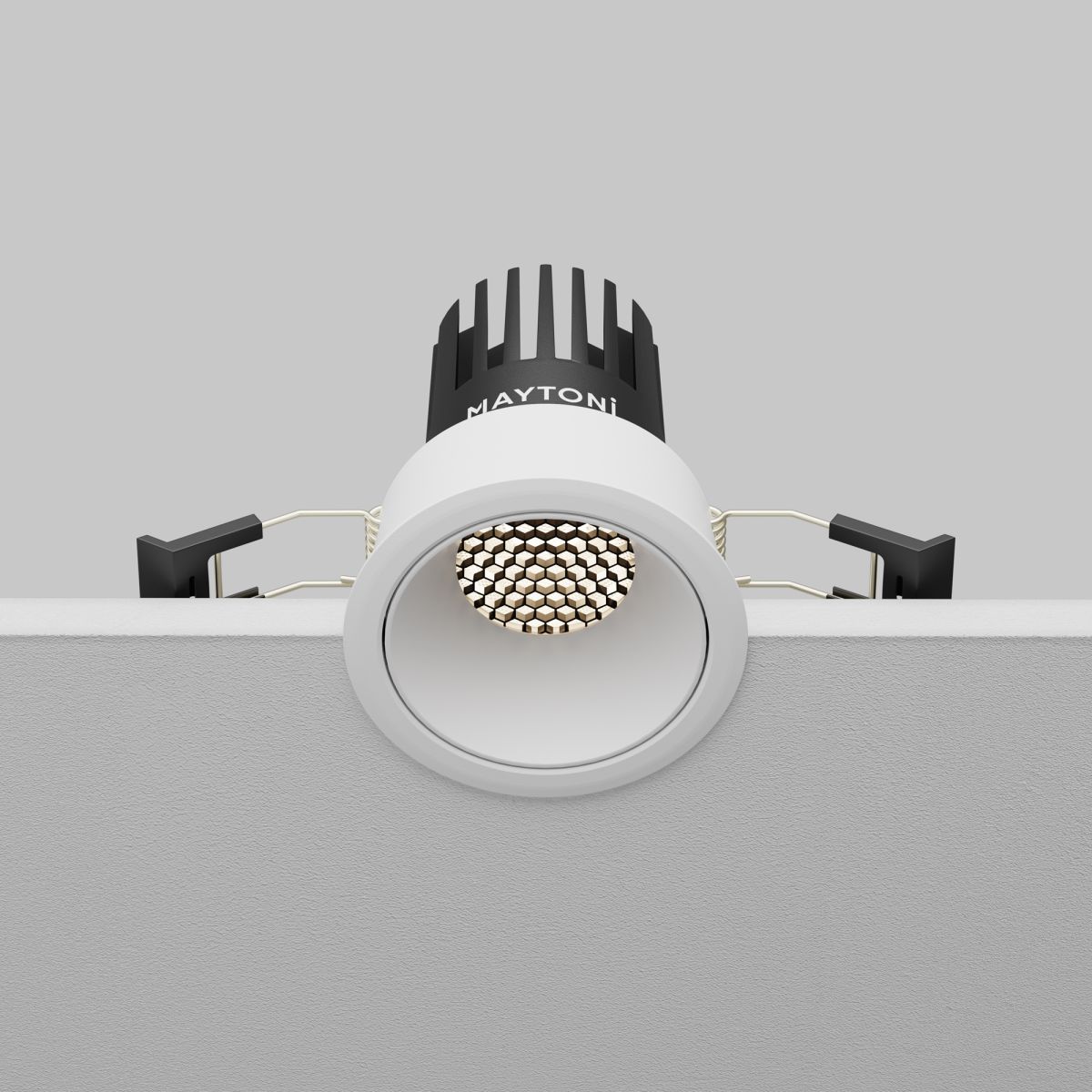 встраиваемый светильник maytoni dip dl115-10w-4k-w