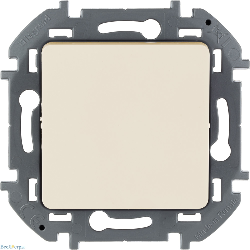 выключатель одноклавишный legrand inspiria 673601