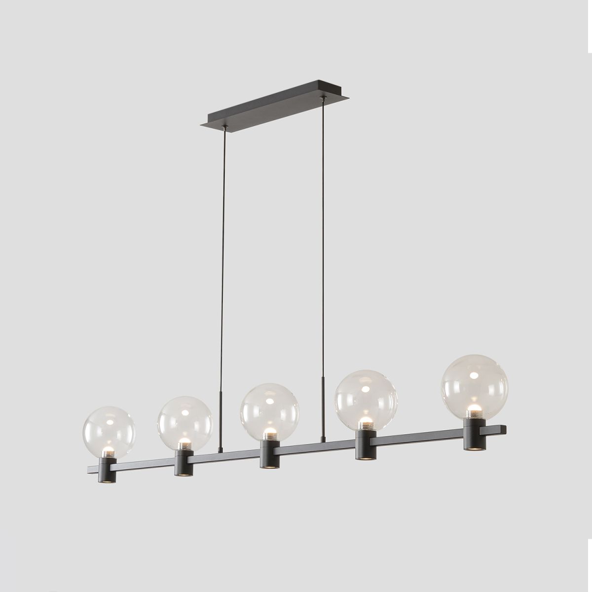 подвесной светильник crystal lux duet sp35w led black