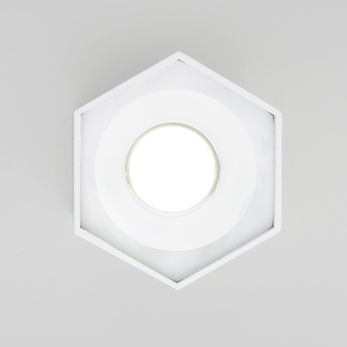накладной светильник elektrostandard 25037/led белый 4690389176500