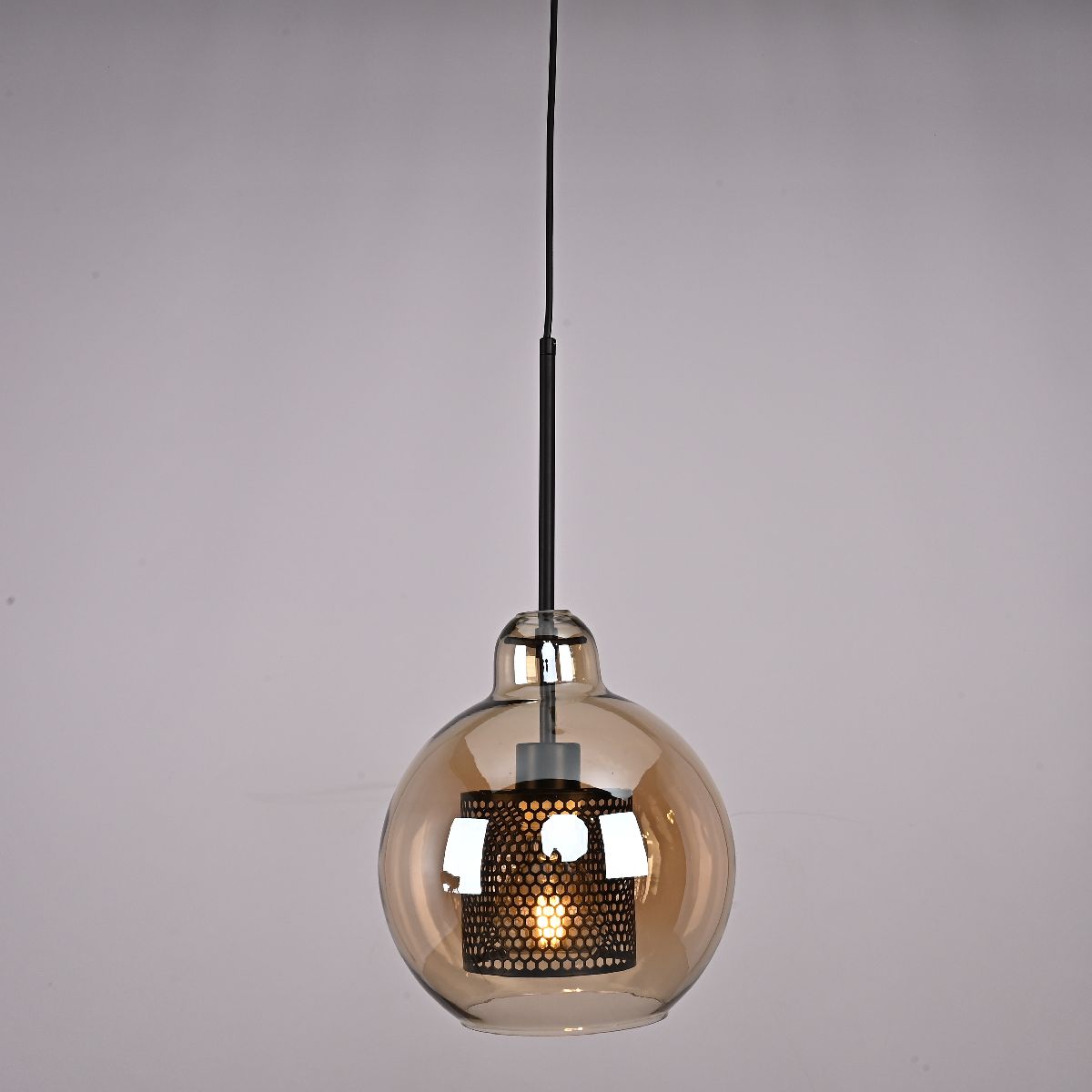 подвесной светильник imperiumloft catch amber pear 109582-26