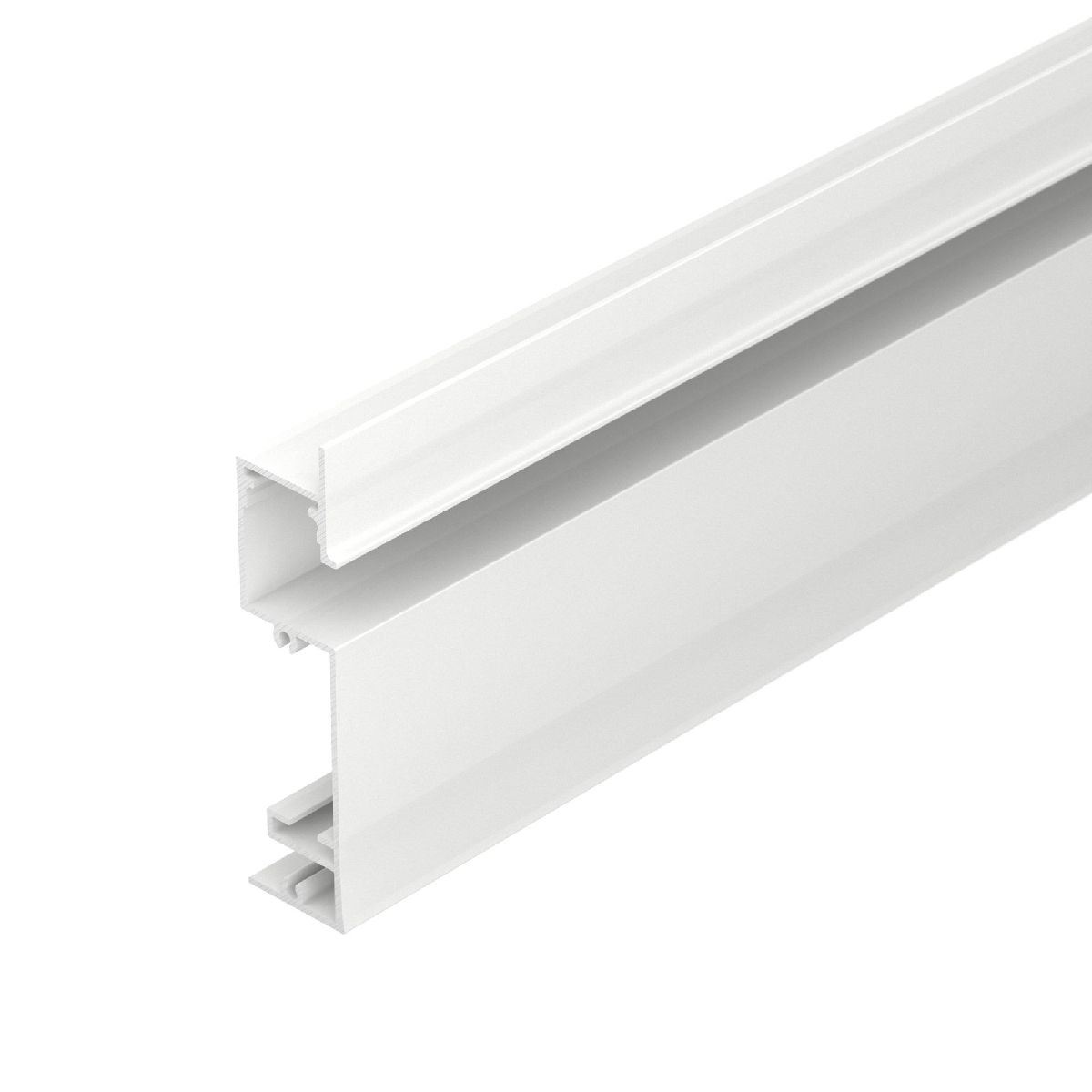 профиль arlight plintus-h73-f-2000 white 043592
