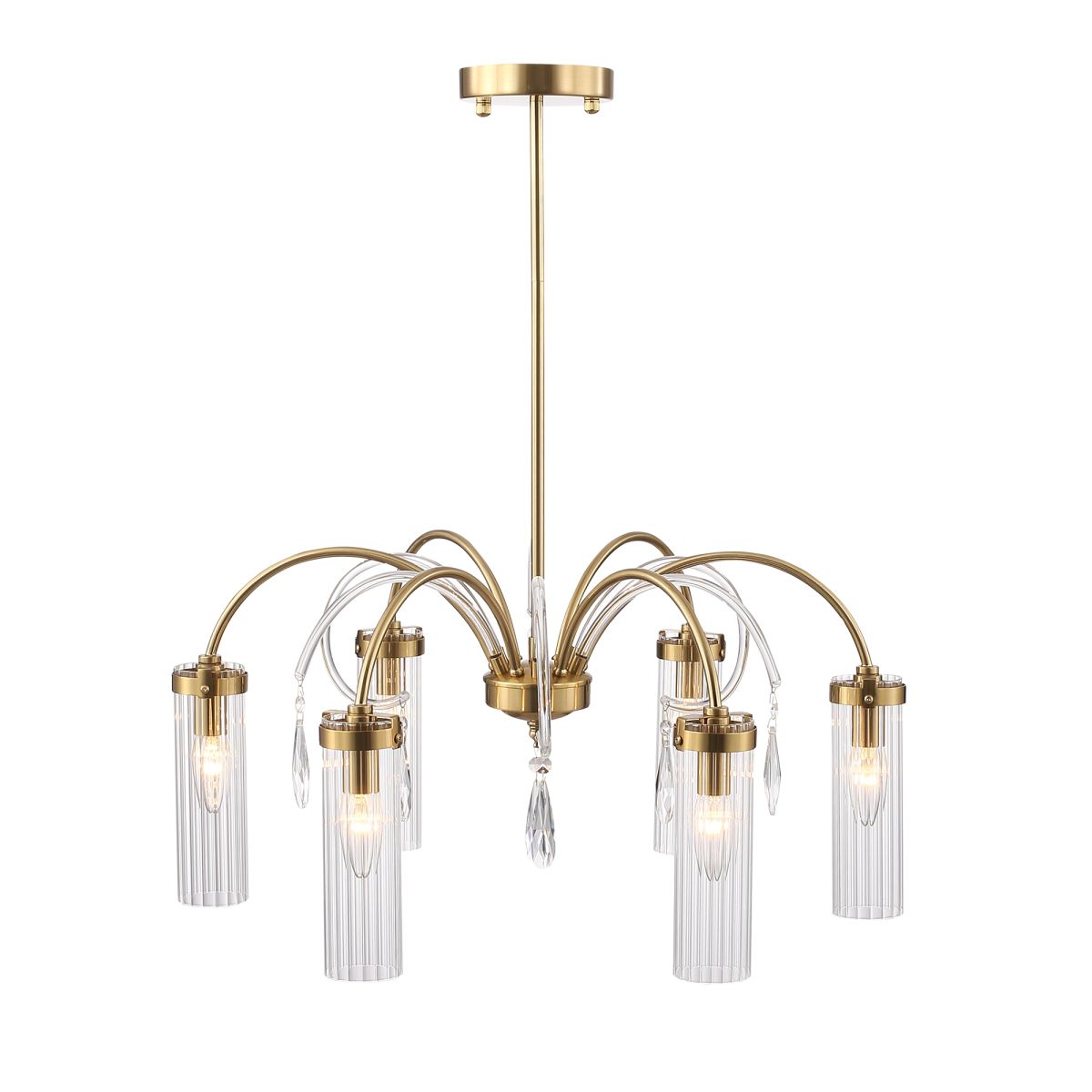 люстра на штанге st luce люминера sl1401.303.06