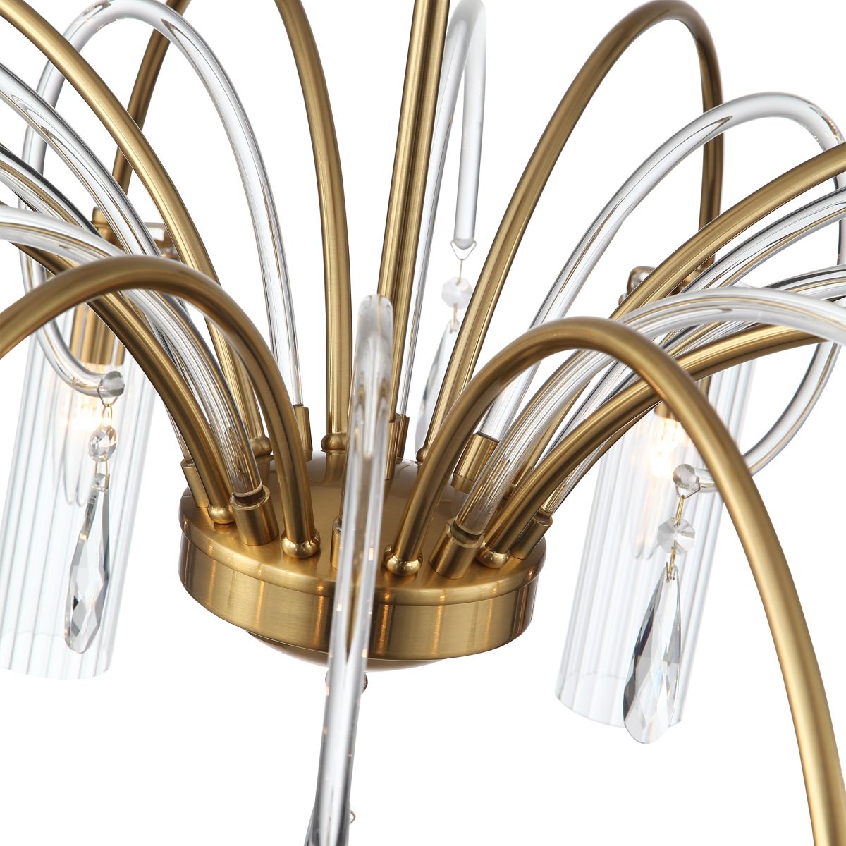 люстра на штанге st luce люминера sl1401.303.10