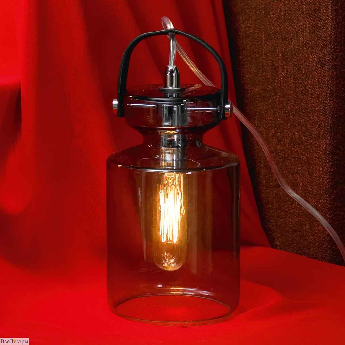 настольная лампа lussole loft brighton lsp-9639t