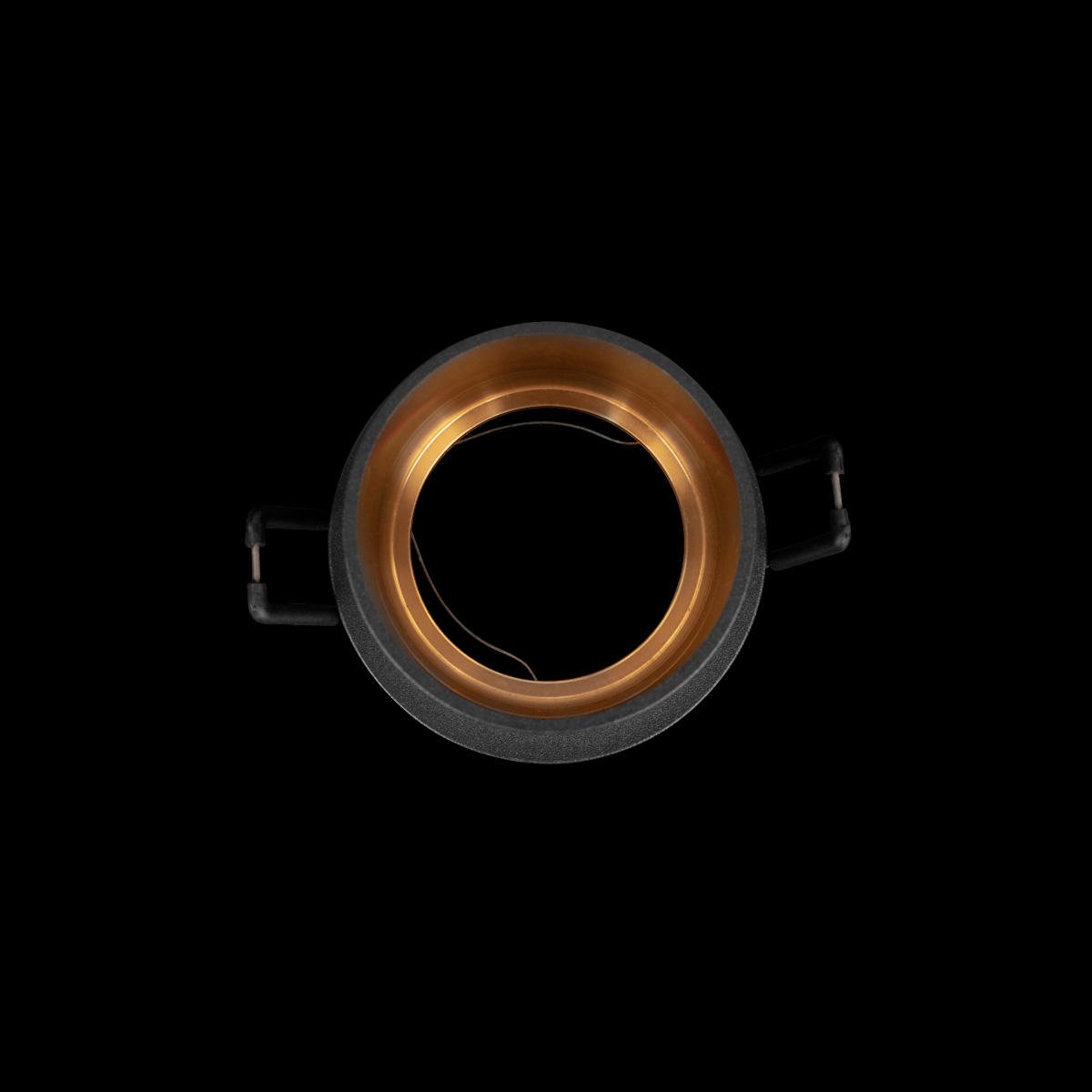 встраиваемый светильник loft it limit 10343/b black gold