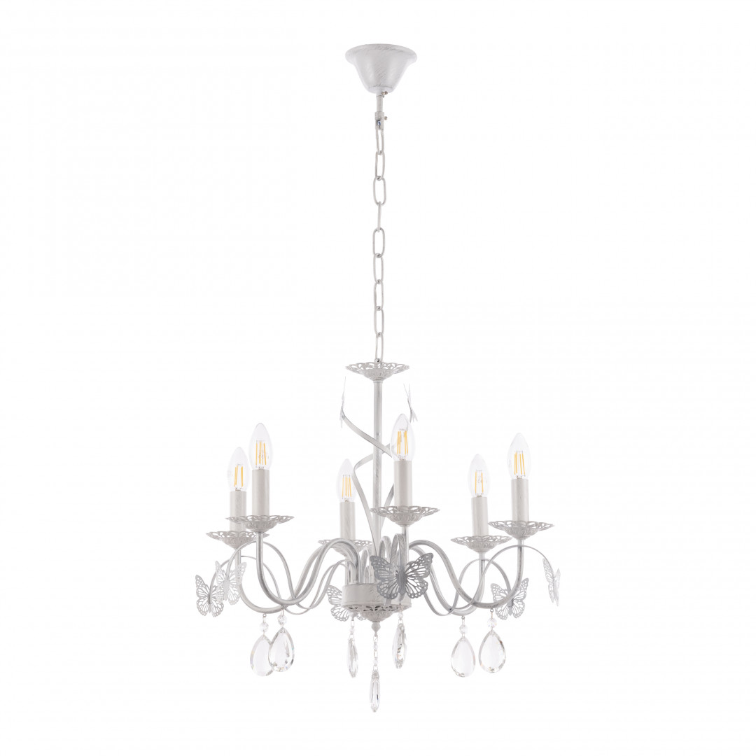 подвесная люстра arte milano 346179/6 wt+g