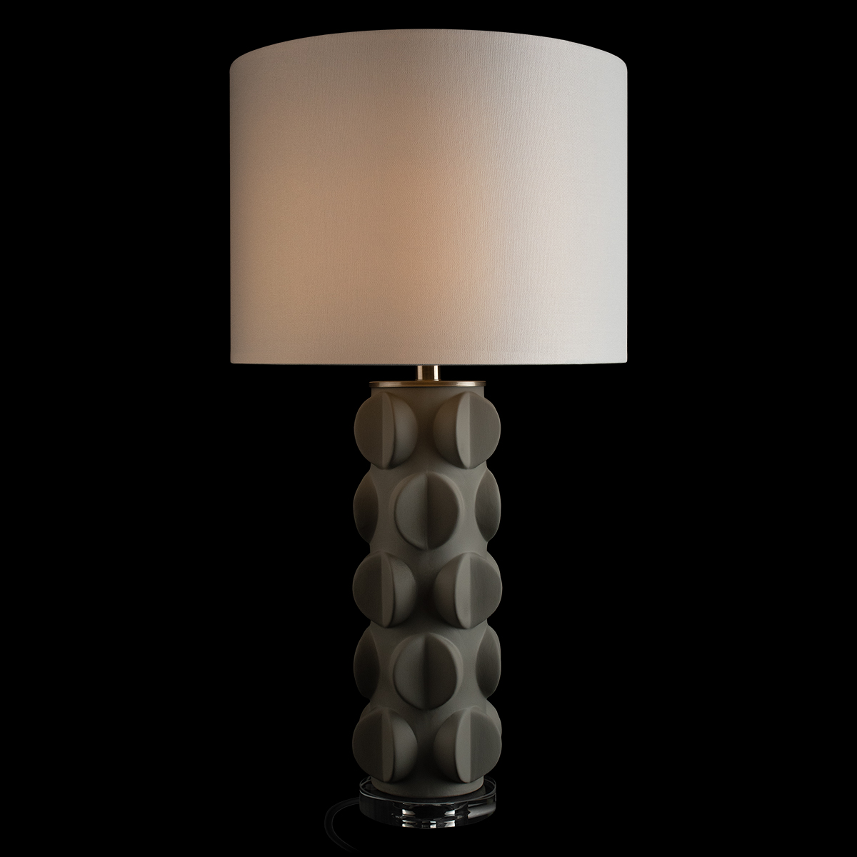 настольная лампа loft it beans 10494t grey