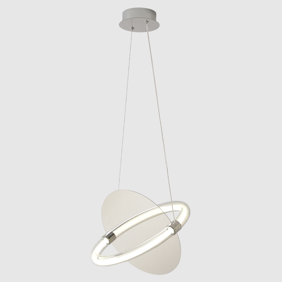 подвесной светильник crystal lux nebula sp22w led chrome