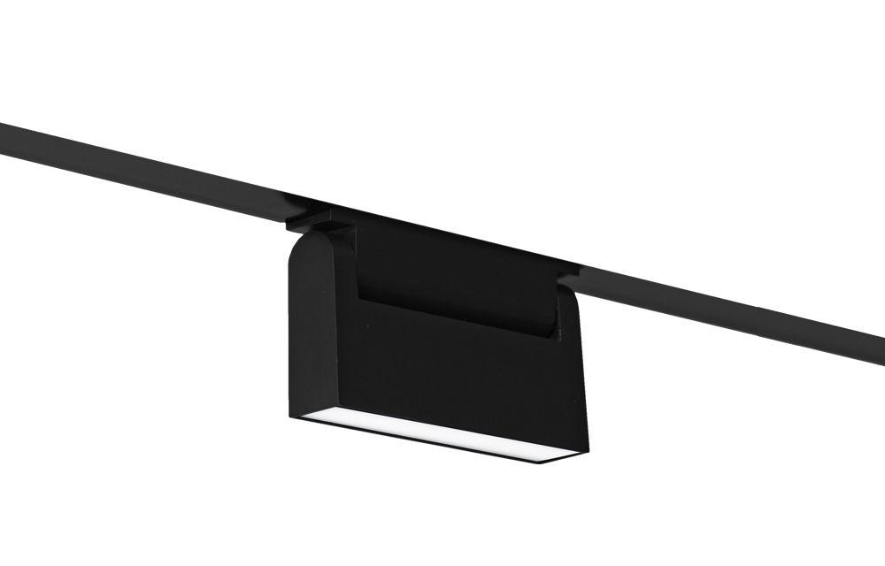 трековый светодиодный светильник для магнитного шинопровода crystal lux clt 0.33 002 6w bl m4000k
