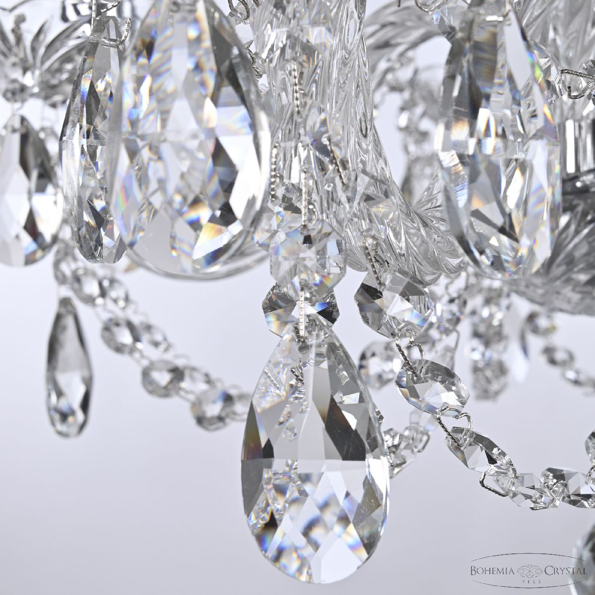 подвесная люстра bohemia ivele crystal 101/5/141 ni