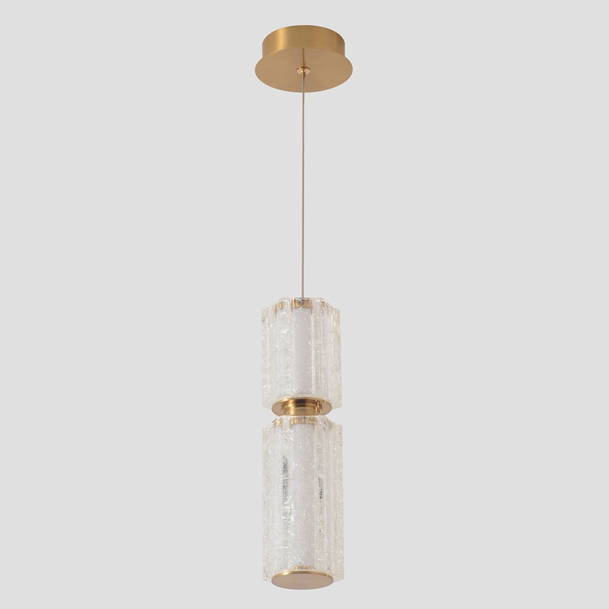 подвесной светильник crystal lux antique sp23w led brass