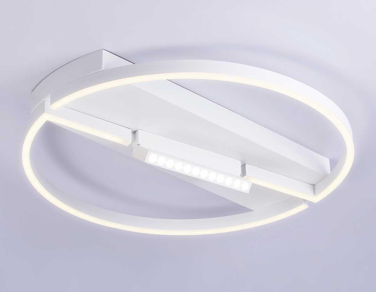 потолочный светодиодный светильник ambrella light comfort linetech fl51459