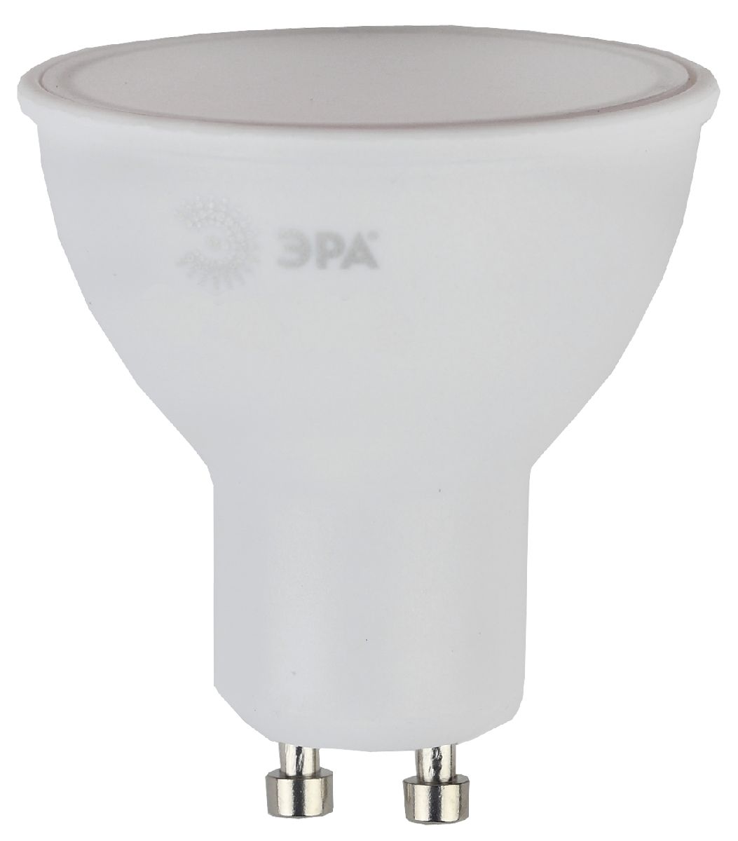 лампа светодиодная эра gu10 7w 4000k eco led mr16-7w-840-gu10 б0040876