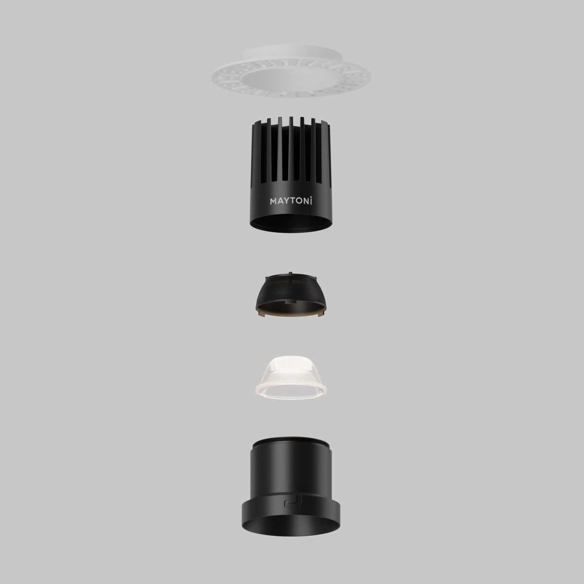линза для светильников 15вт 24° maytoni dip lens002d45-15w