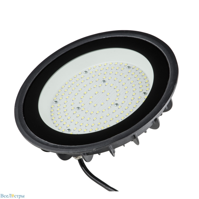 уличный подвесной светильник uniel uly-u35c-150w/4000k ip65 black
