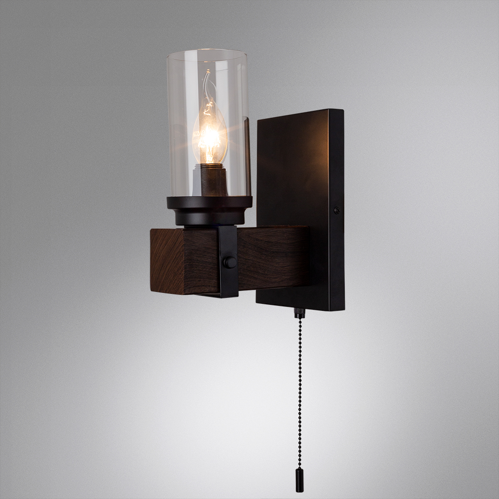 бра arte lamp dalim a7014ap-1bk