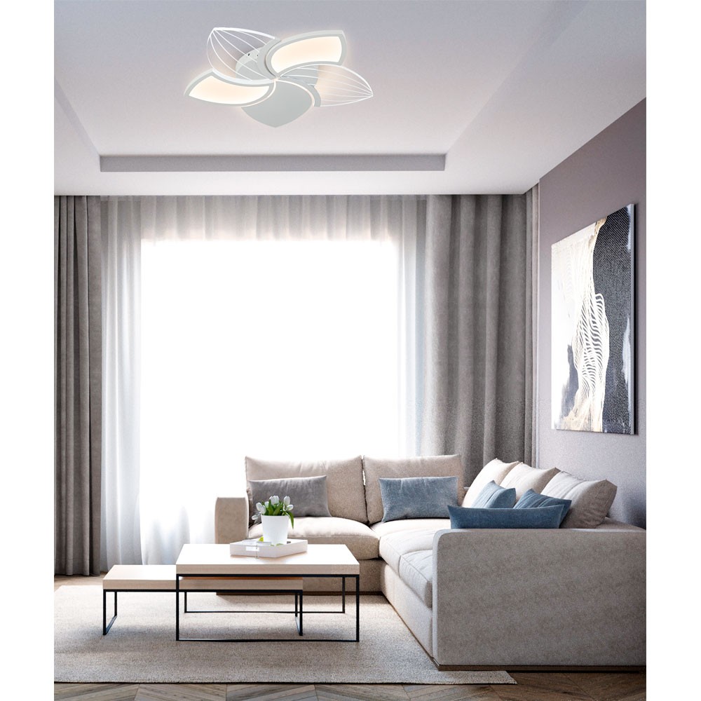 потолочная люстра led4u l1044-550 wh