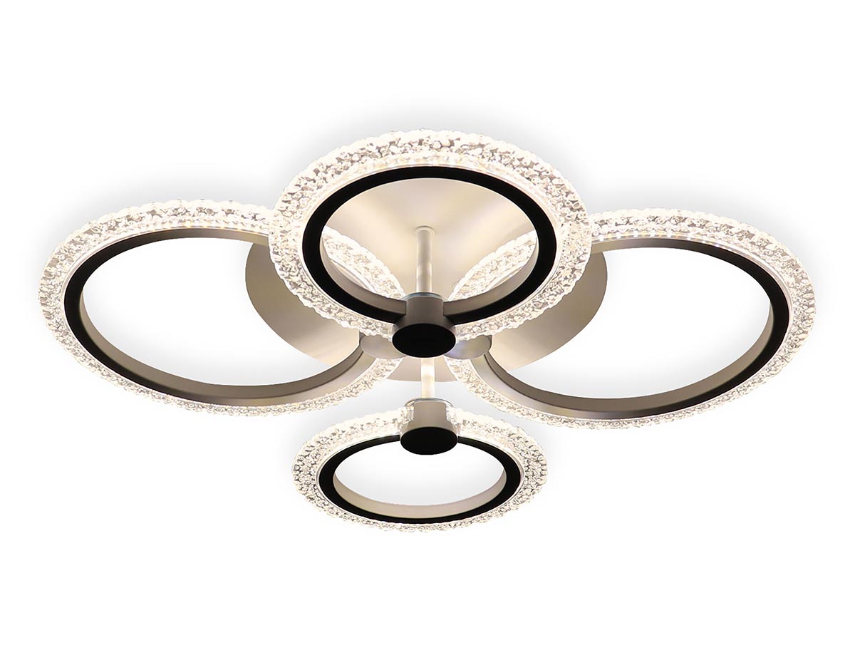 потолочная светодиодная люстра ambrella light acrylica original fa4061