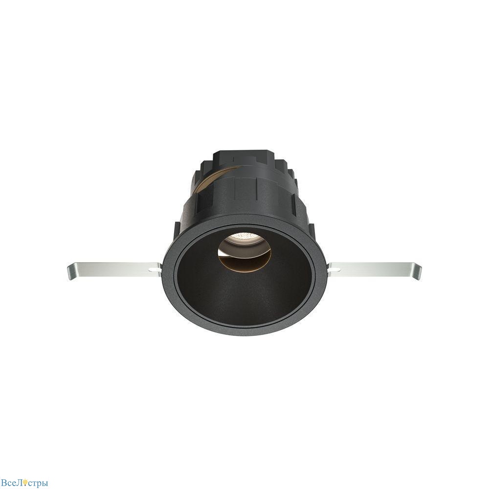 встраиваемый светодиодный светильник maytoni technical wise dl057-10w4k-b