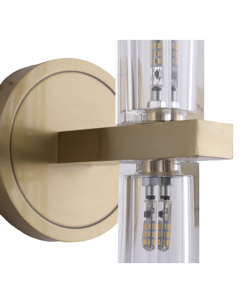 бра moderli brass v11016-2w