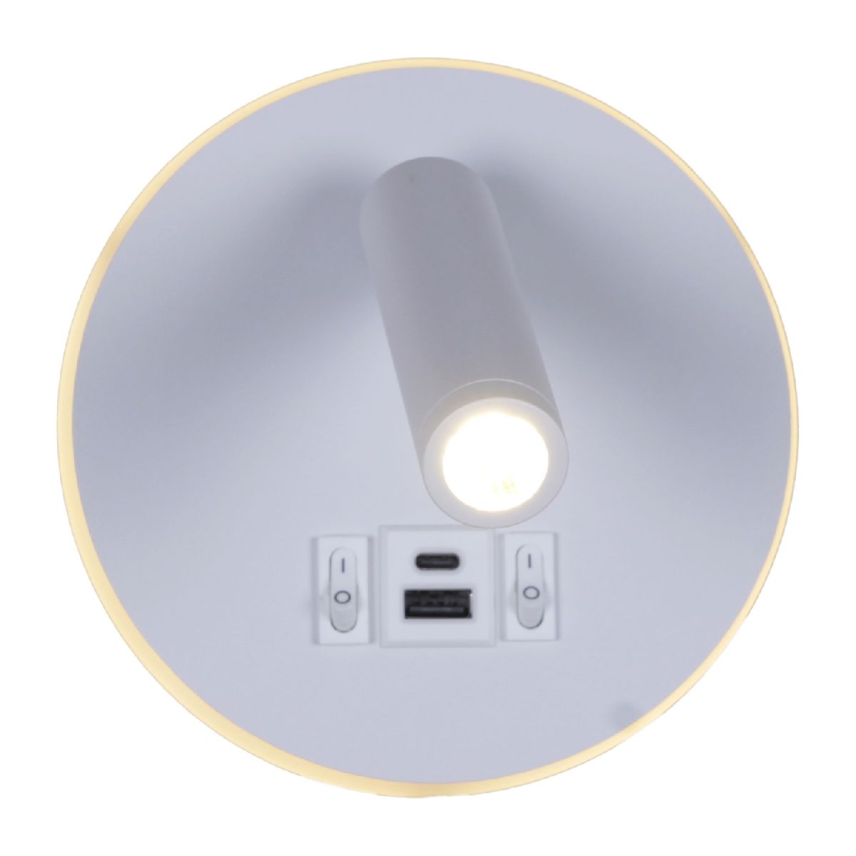 спот reluce 86203-9.2-001kt led12w+usb wt