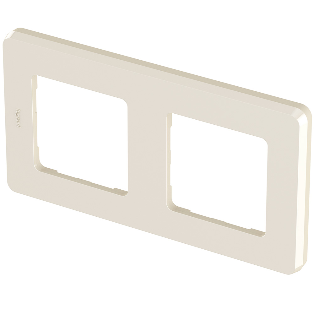 рамка двухместная legrand inspiria 673941