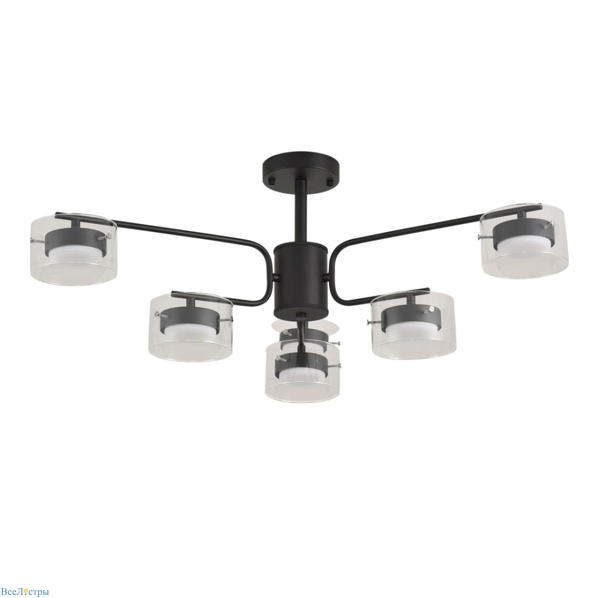 люстра на штанге lumion comfi natalina 8349/6c
