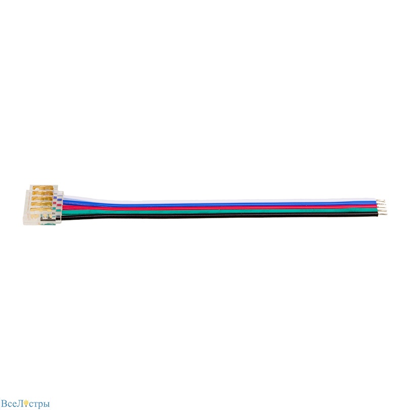 коннектор (3шт.) wolta wls-5pin-rgbw-12mm-1