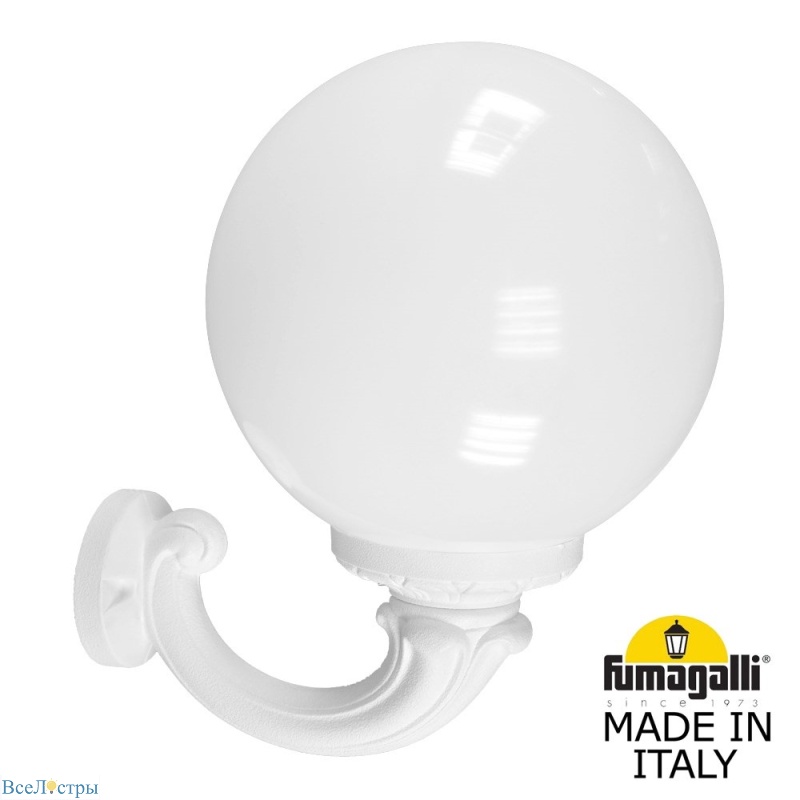 уличный настенный светильник fumagalli globe g30.132.000.wyf1r