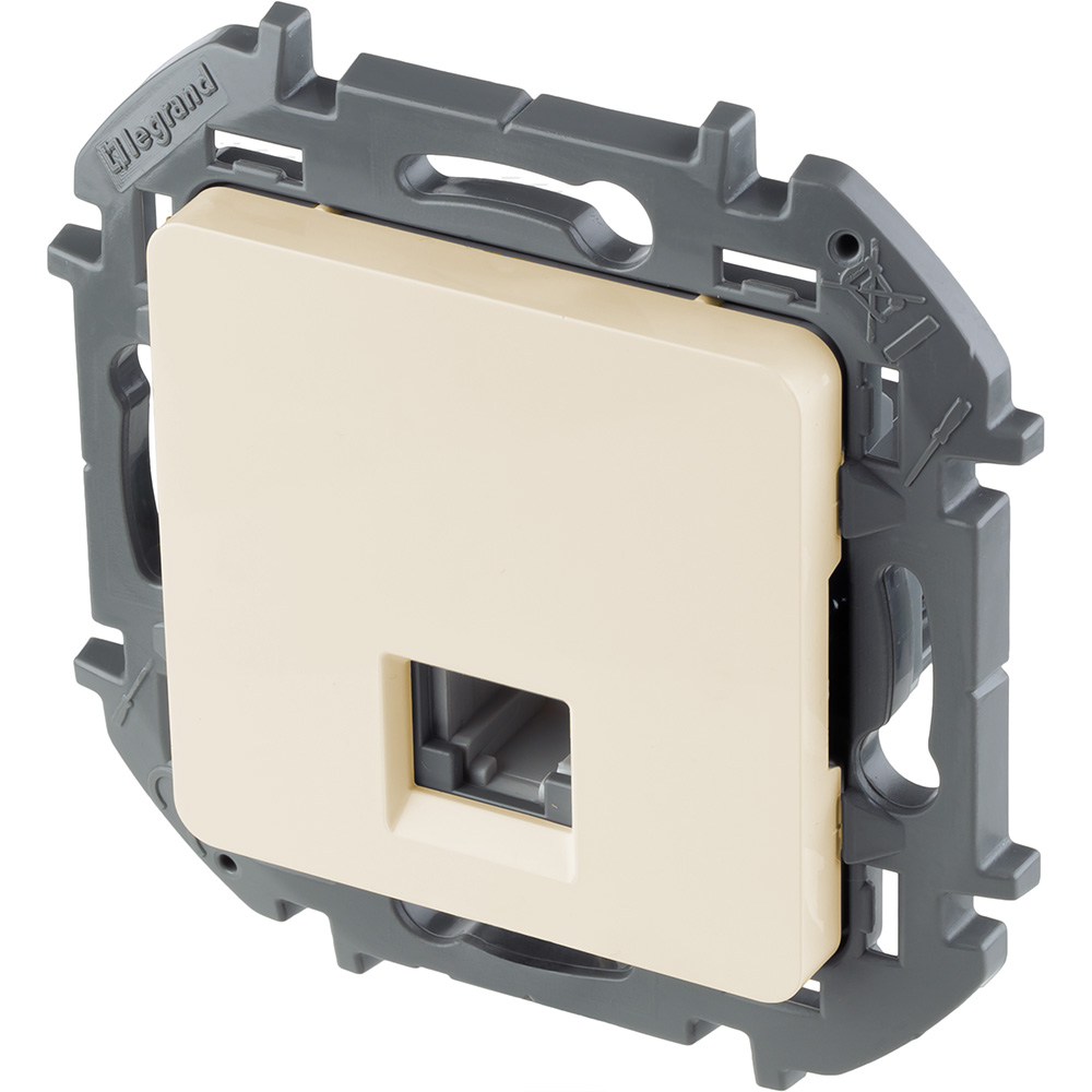 розетка телефонная rj11 legrand inspiria 673821