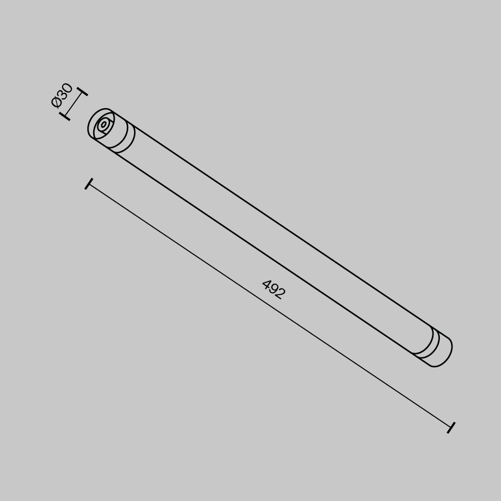 соединитель maytoni shelf ca011-l500-b