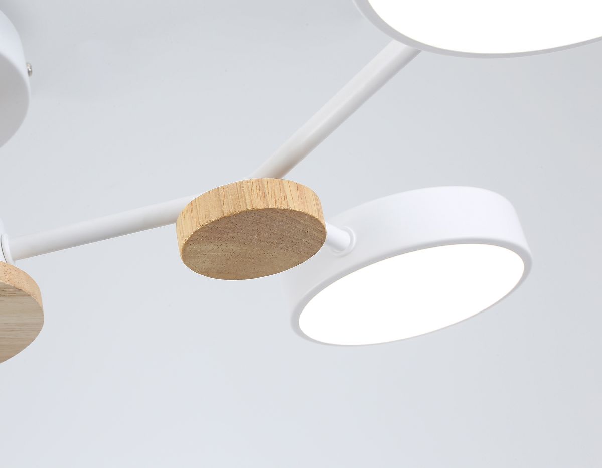 люстра на штанге ambrella light linetech comfort fl4858