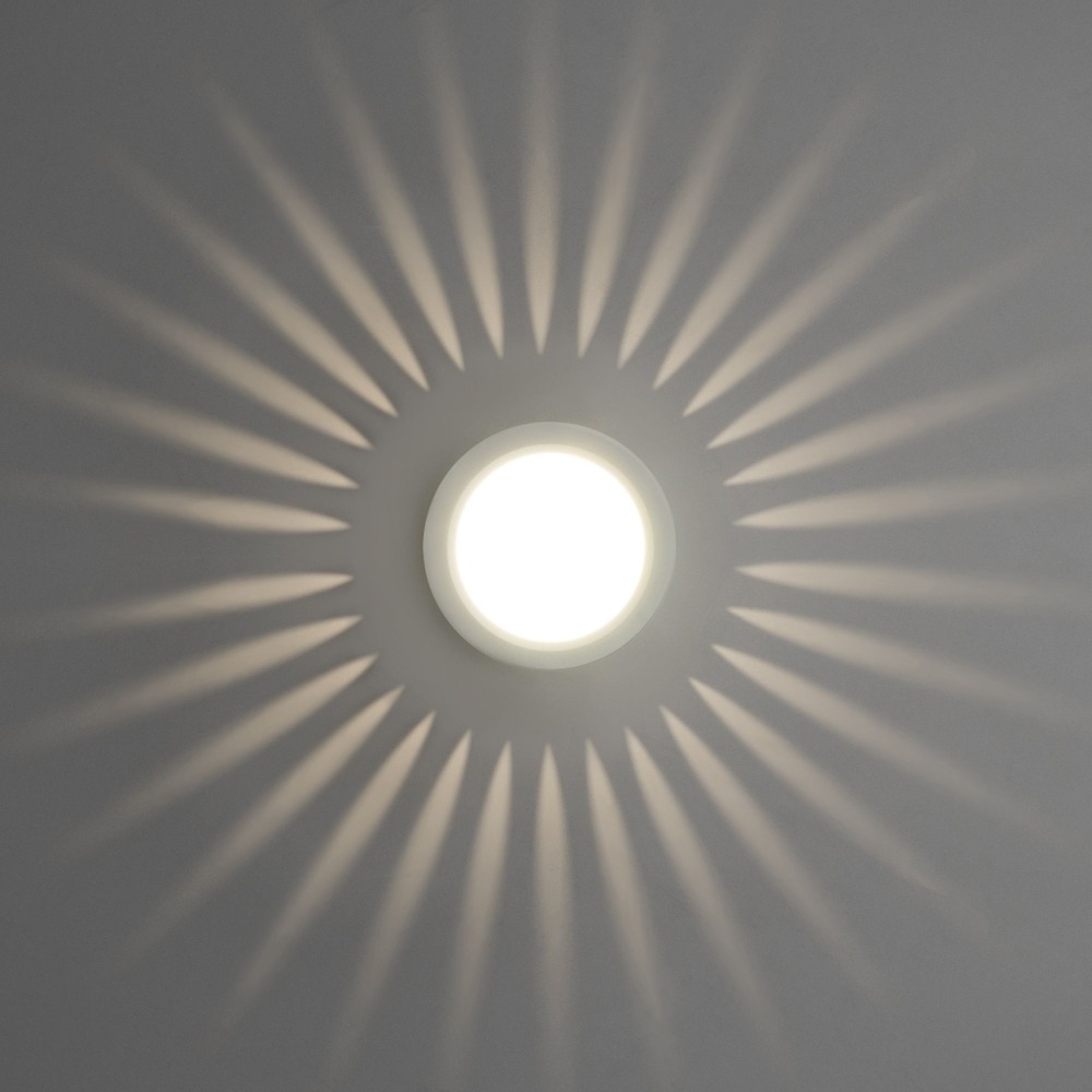 накладной светильник elektrostandard dls026 7w 4200к белый