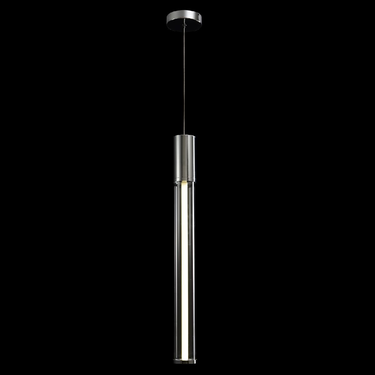 подвесной светильник crystal lux lineup sp11w led chrome