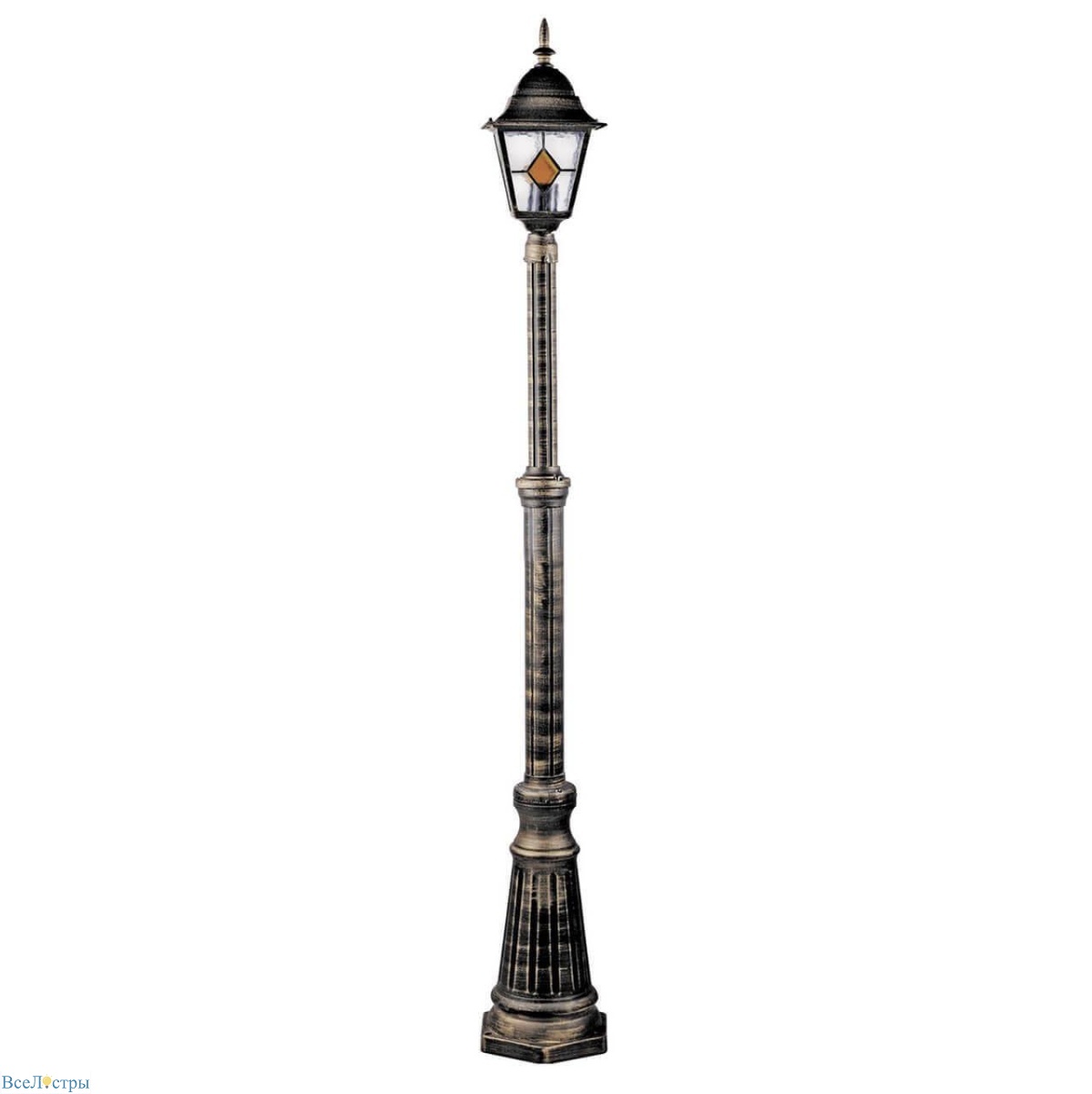 садово-парковый светильник arte lamp berlin a1017pa-1bn