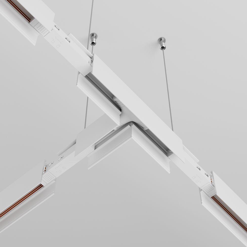 коннектор питания t-образный maytoni technical exility tra034cwt-42w