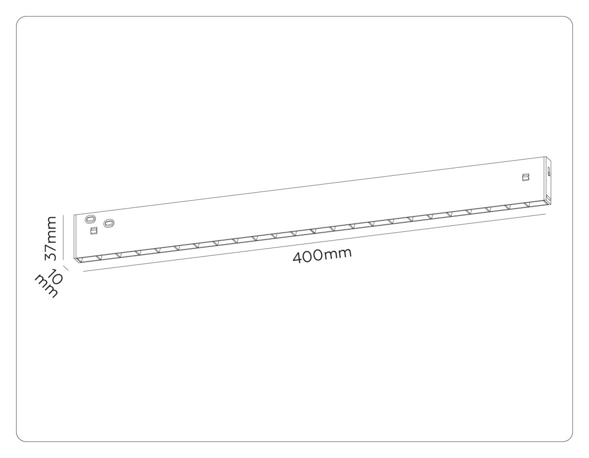 трековый магнитный светильник ambrella light track system gl2340