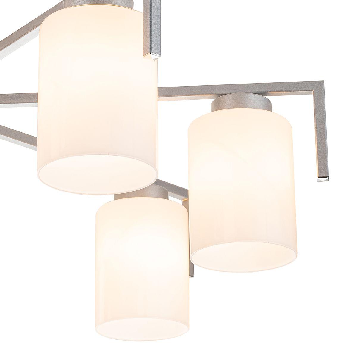 потолочная люстра escada style 1142/7p silver