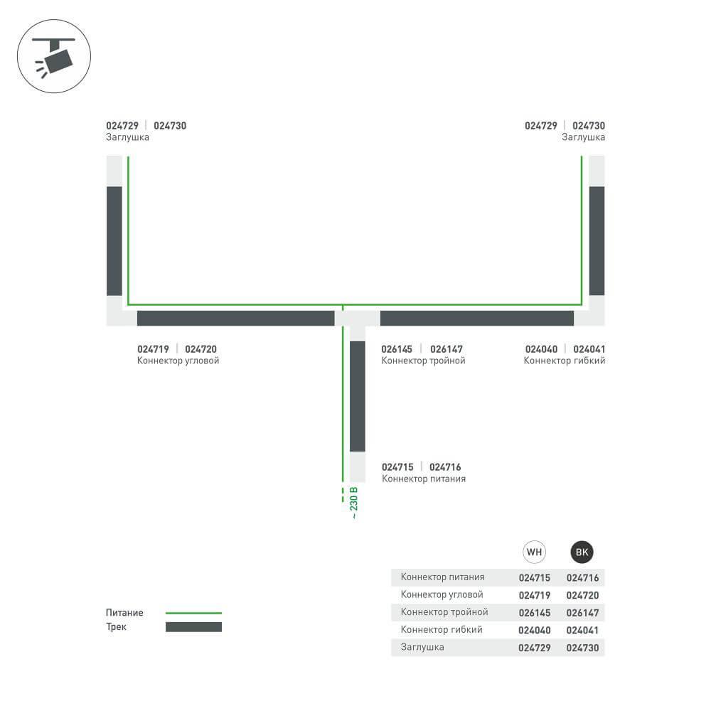 заглушка arlight lgd-4tr-cap-wh 024729