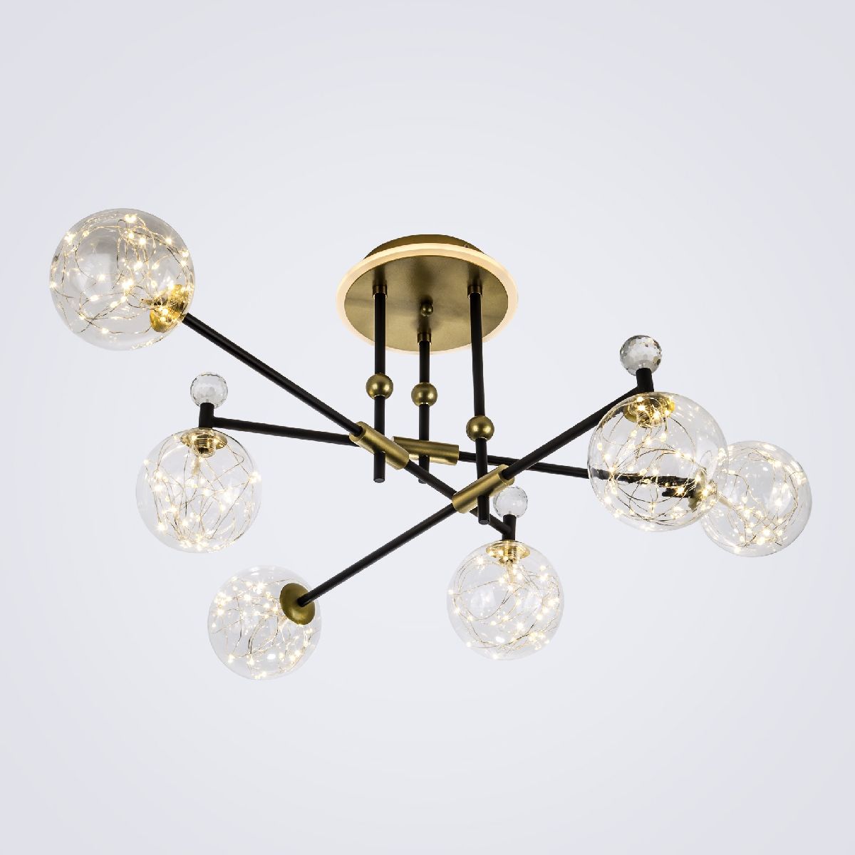 потолочная люстра modelux ml.6079.6